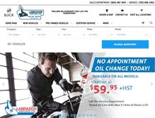 Tablet Screenshot of labradormotorsgoosebay.com